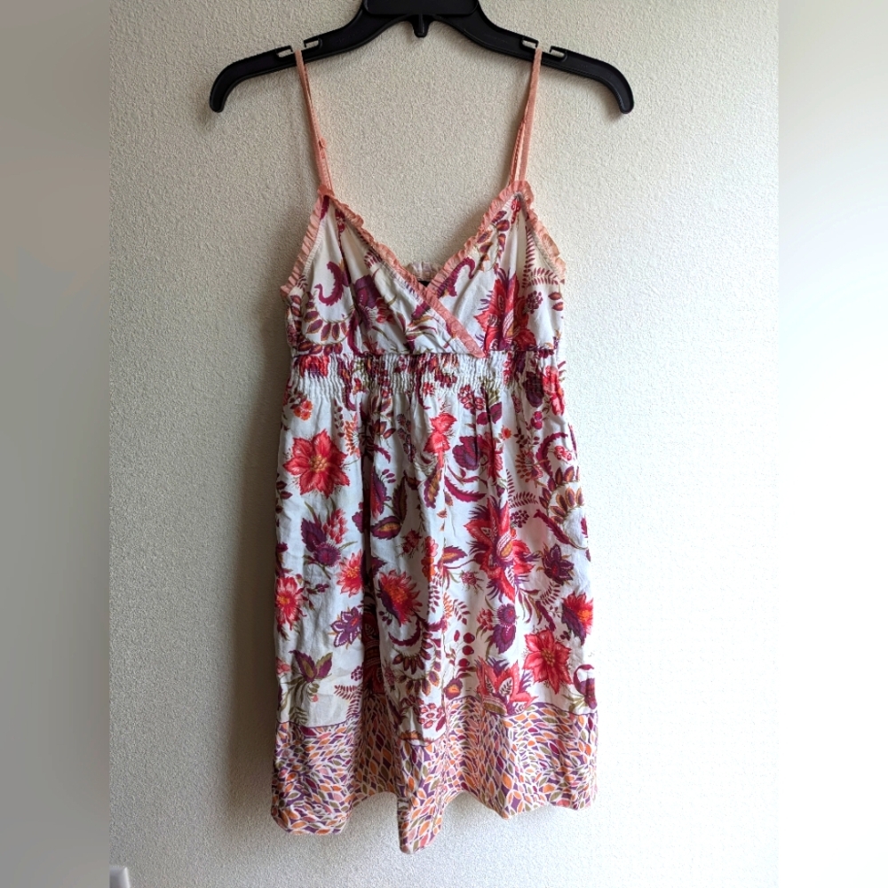 Floral Pink Summer Dress